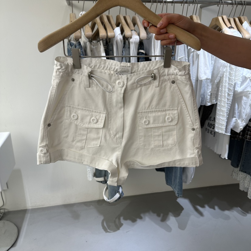 VAULT韓國直郵實拍女士新品26春夏職業人氣時尚短褲不含腰包VAULT短褲圖色1