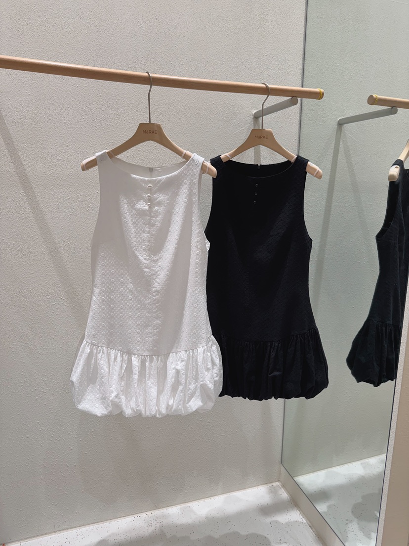MARKE-P韓國直郵女裝新品26春夏職業人氣休閑熱賣連衣裙OPSMARKE-P連衣裙