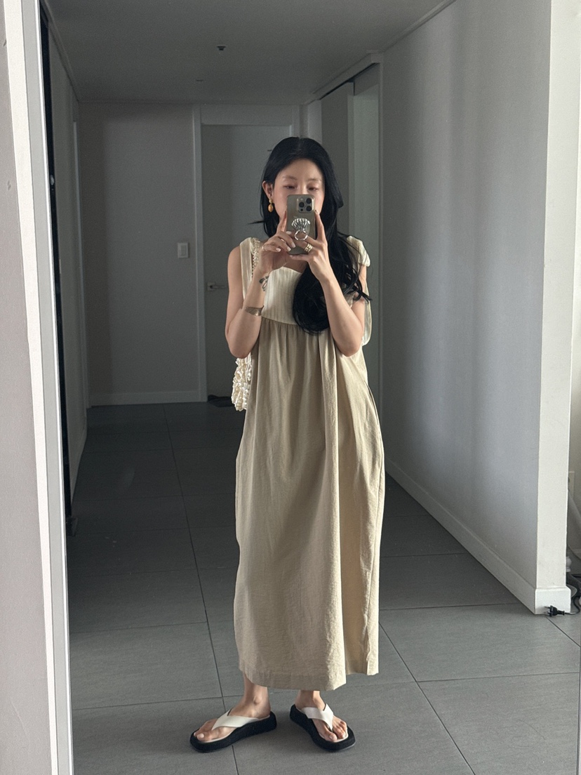 MILUI韓國直郵女裝新品休閑26春夏人氣時尚推薦連衣裙OPSMILUI連衣裙