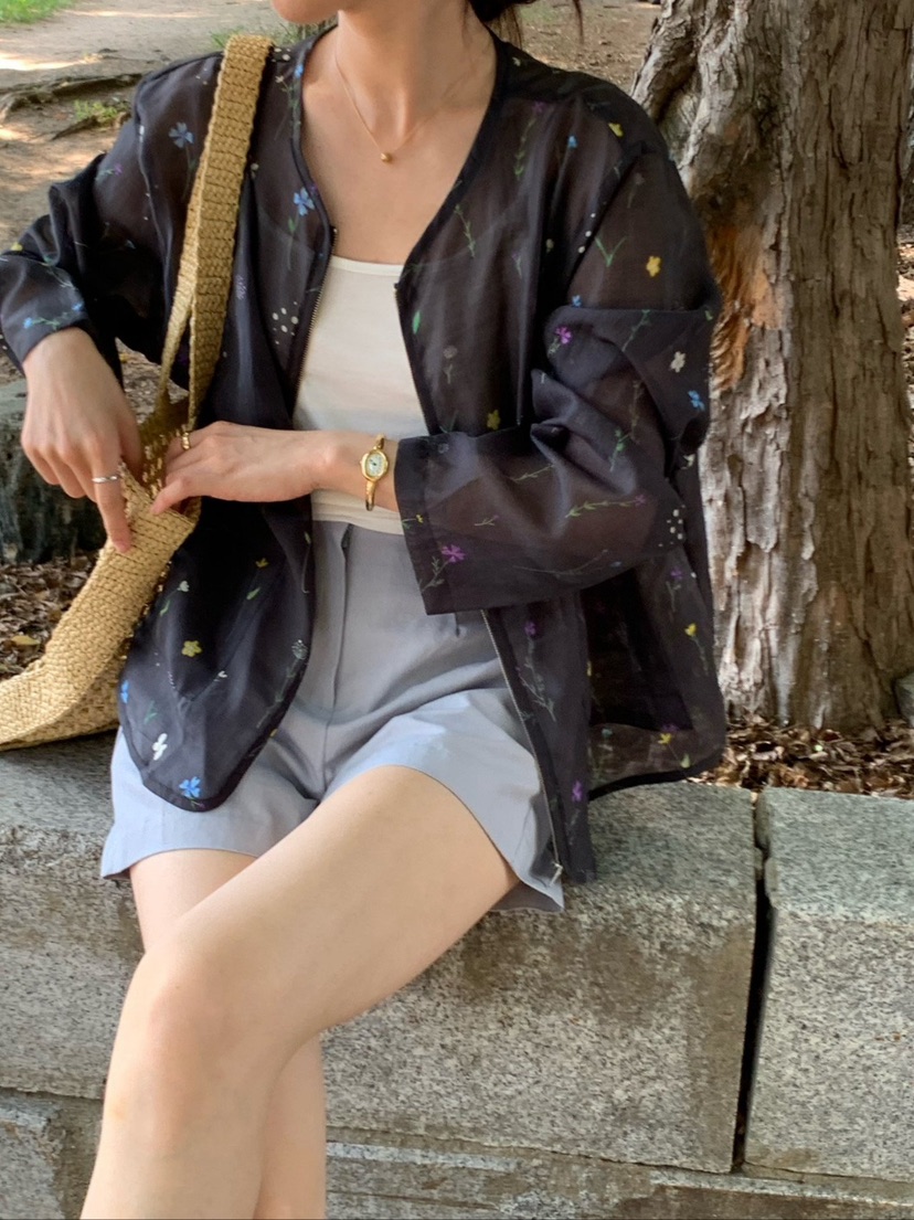 COBALT BLUE東大門實拍韓國女裝新款26夏季熱賣職業夾克COBALT BLUE夾克