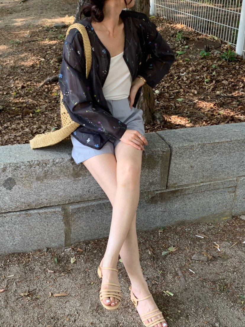 COBALT BLUE東大門實拍韓國女裝新款26夏季熱賣職業夾克COBALT BLUE夾克