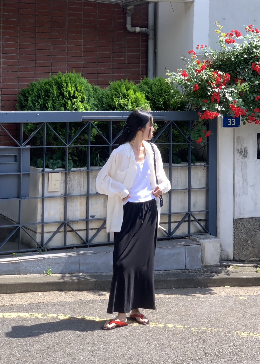 SORBET/FLAT WHITE東大門實拍韓國女士新款推薦襯衫蕾絲衫亞麻SORBET/FLAT WHITE襯衫/蕾絲衫