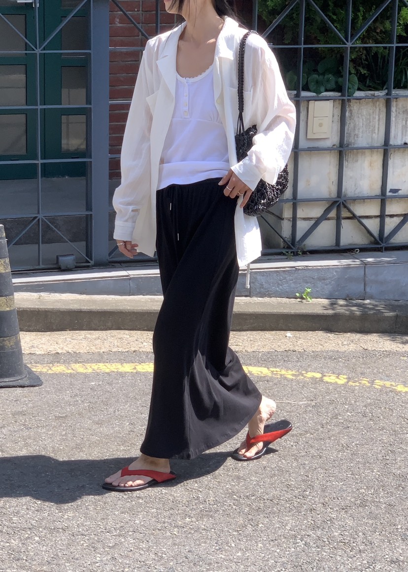 SORBET/FLAT WHITE東大門實拍韓國女士新款推薦襯衫蕾絲衫亞麻SORBET/FLAT WHITE襯衫/蕾絲衫