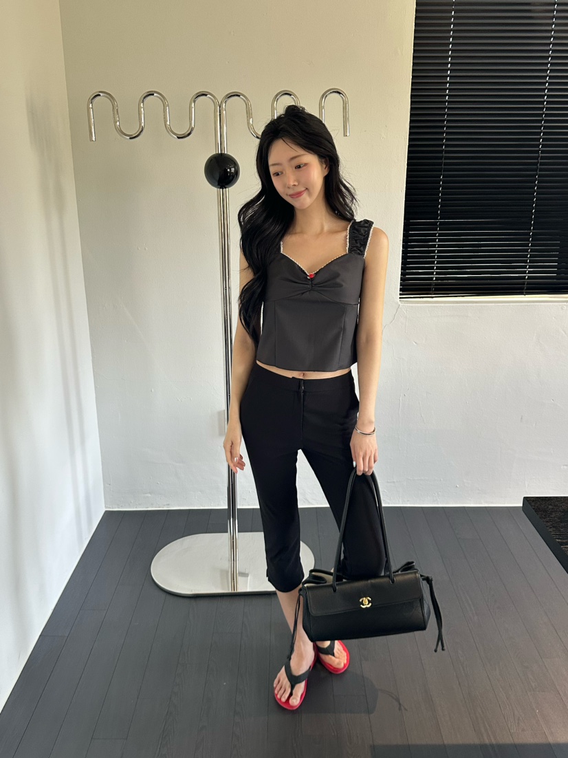 MARKE-P韓國直郵女裝新品職業休閑時尚人氣26夏季吊帶背心MARKE-P吊帶/背心