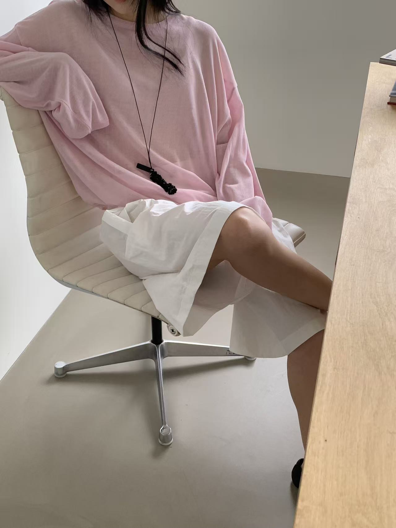 HANDER韓國直郵實拍女裝新品26春夏熱賣休閑時尚推薦長袖T恤HANDER長袖T恤