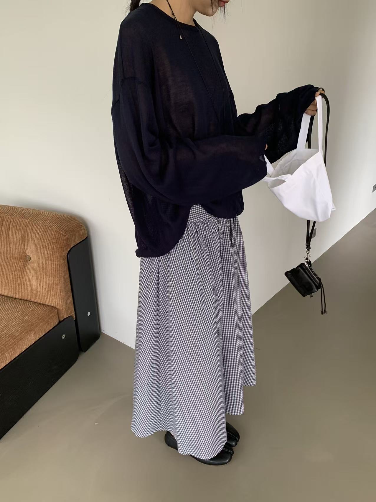 HANDER韓國直郵實拍女裝新品26春夏熱賣休閑時尚推薦長袖T恤HANDER長袖T恤