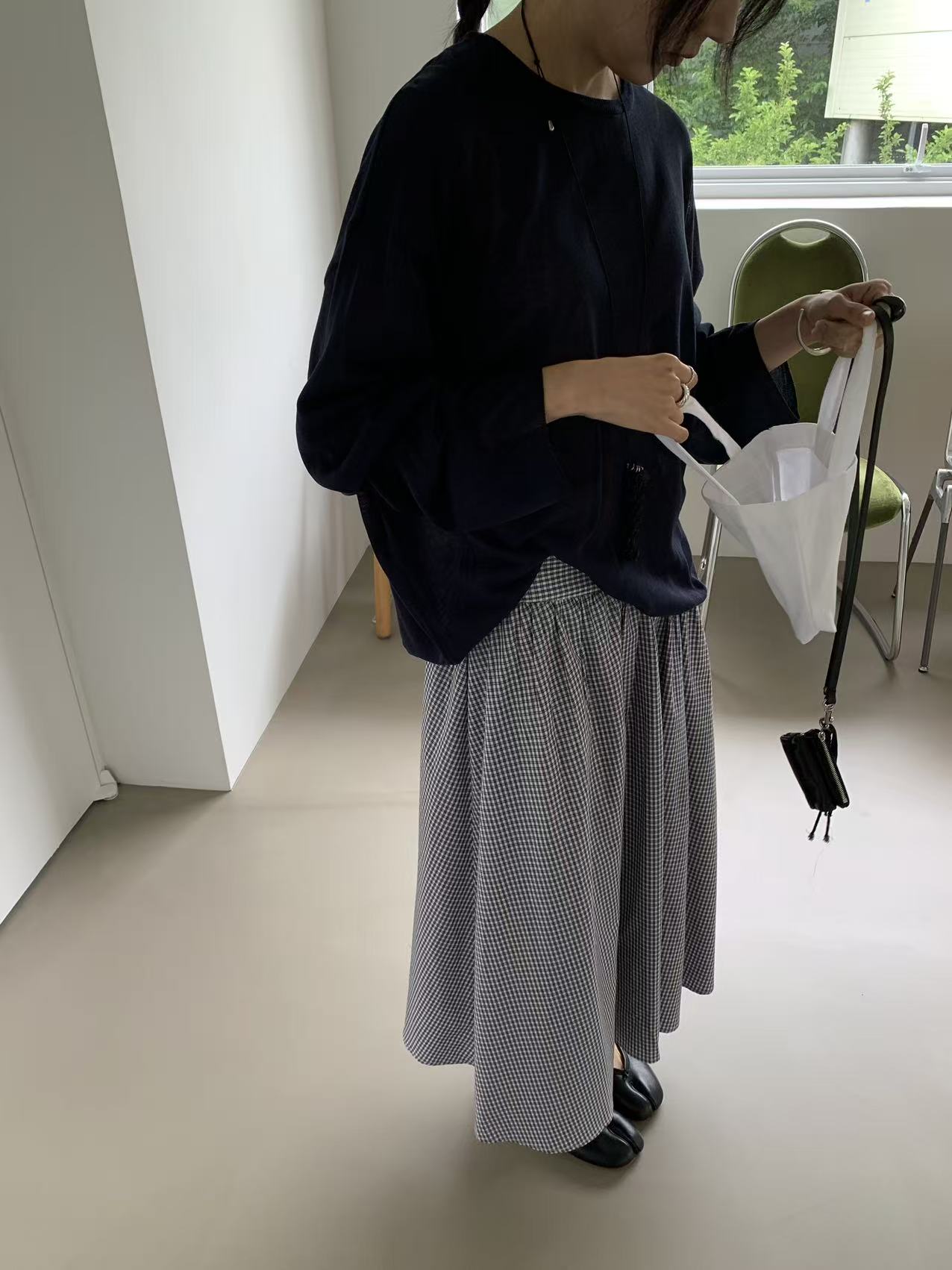 HANDER韓國直郵實拍女裝新品26春夏熱賣休閑時尚推薦長袖T恤HANDER長袖T恤