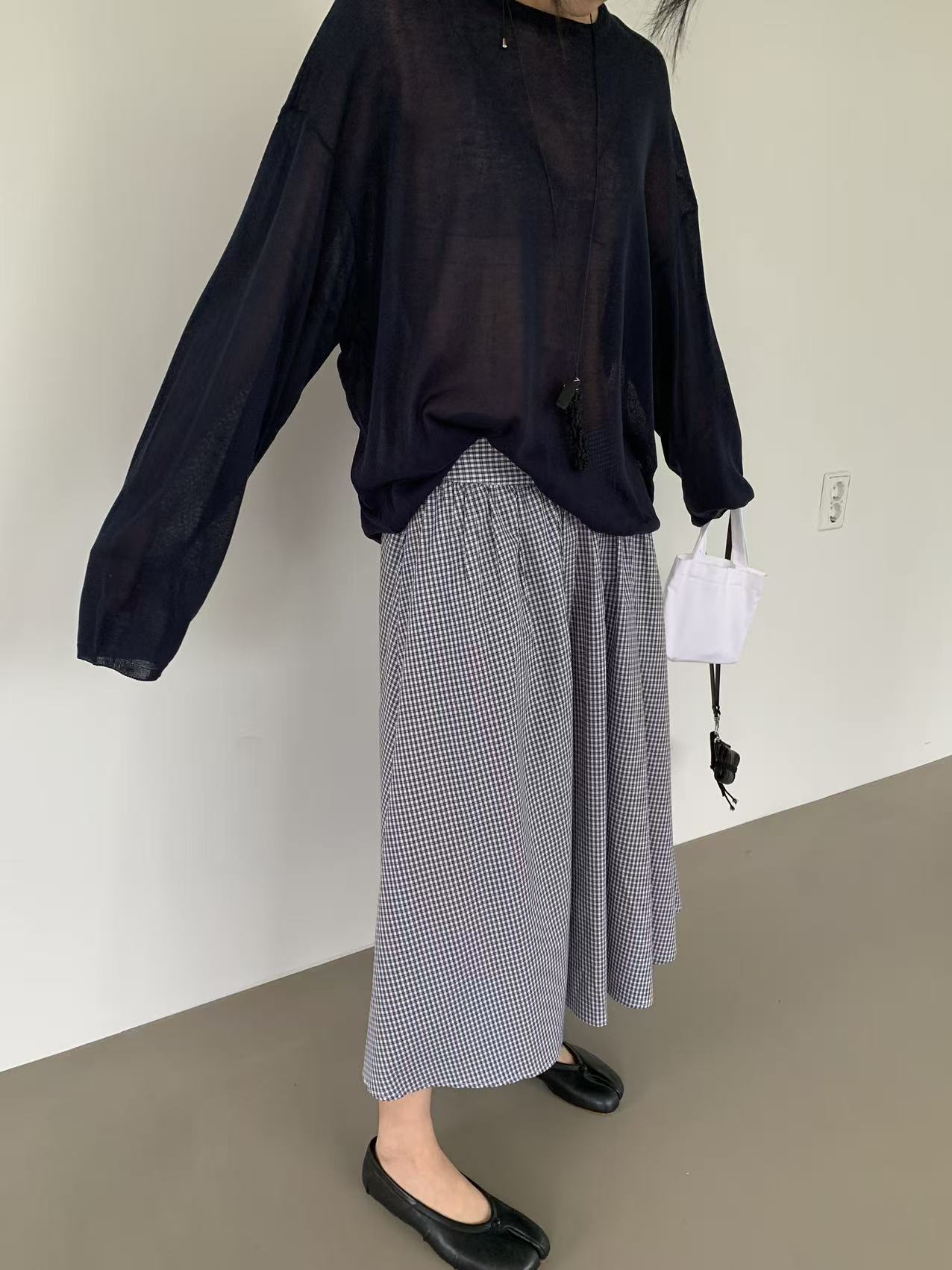 HANDER韓國直郵實拍女裝新品26春夏熱賣休閑時尚推薦長袖T恤HANDER長袖T恤
