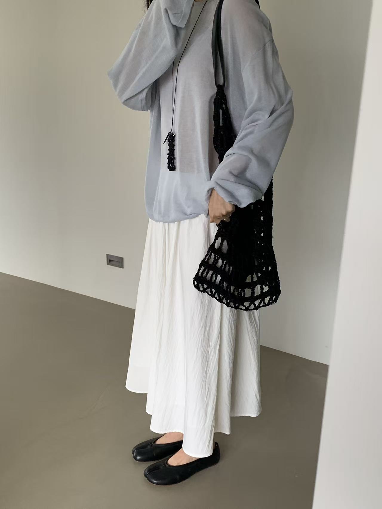 HANDER韓國直郵實拍女裝新品26春夏熱賣休閑時尚推薦長袖T恤HANDER長袖T恤