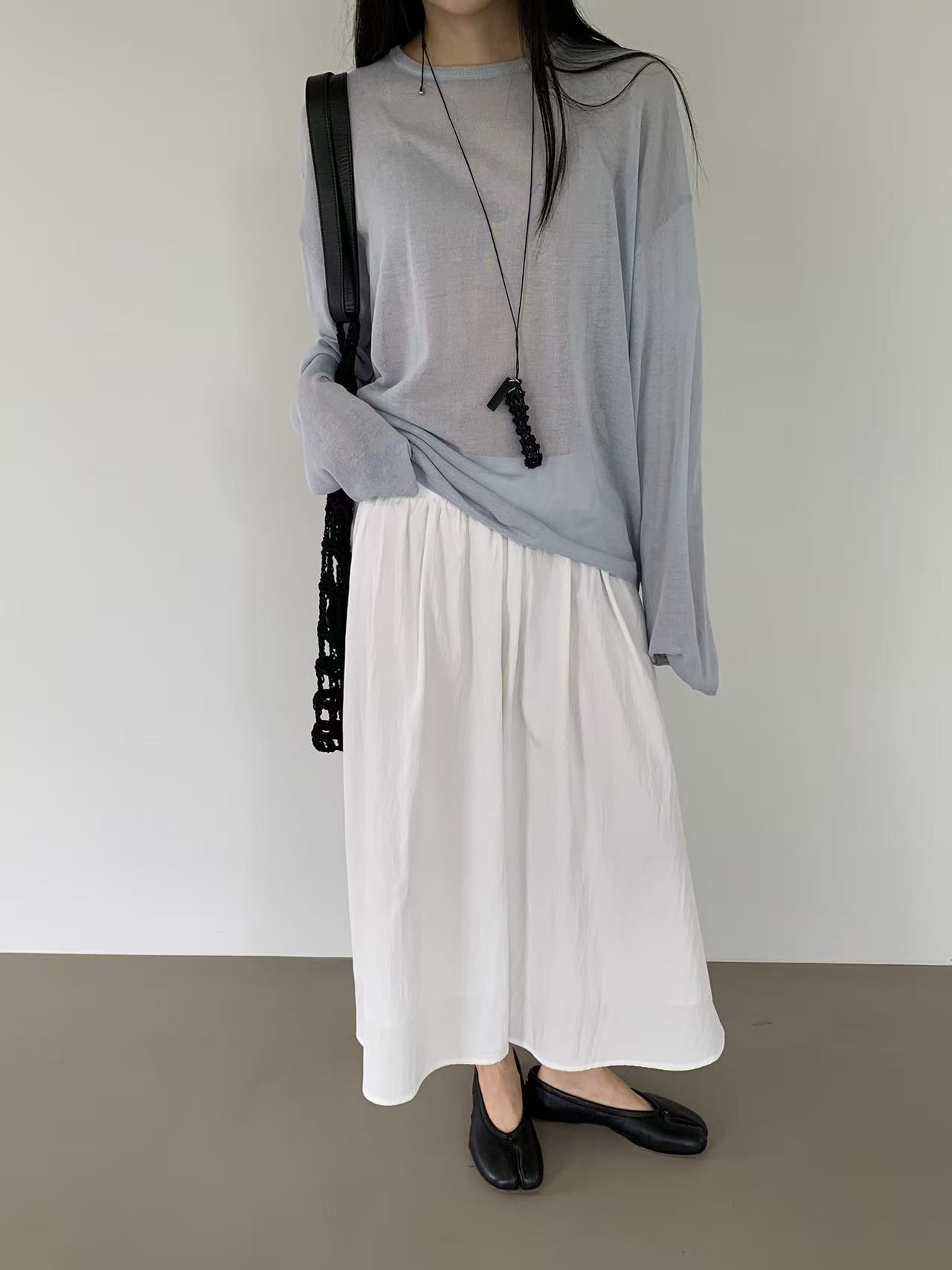 HANDER韓國直郵實拍女裝新品26春夏熱賣休閑時尚推薦長袖T恤HANDER長袖T恤圖色3