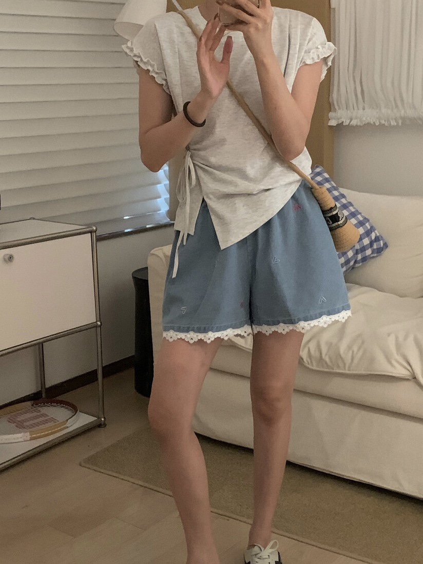 OLA韓國東大門代購女士新款休閑26夏季熱賣時尚職業26春夏短褲mellor/OLA短褲