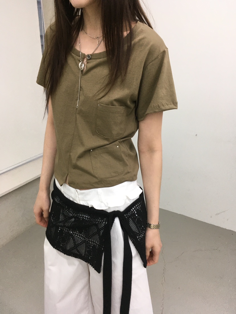 MINIMUZE韓國直郵女裝新品推薦時尚職業熱賣26春夏休閑T恤MINIMUZET恤