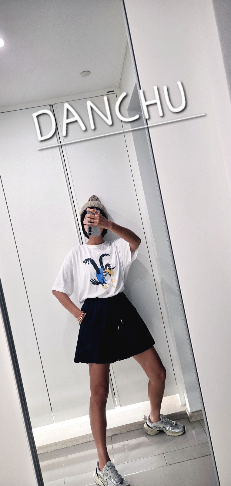 DANCHU韓國直郵實拍女士新品推薦時尚人氣26春夏職業熱賣T恤DANCHUT恤