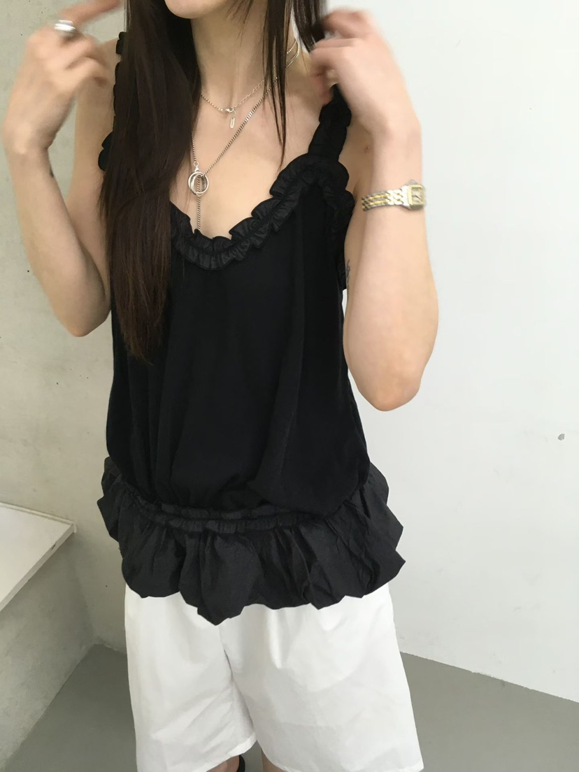 MINIMUZE東大門實拍韓國女裝新品26夏季熱賣人氣吊帶背心MINIMUZE吊帶/背心