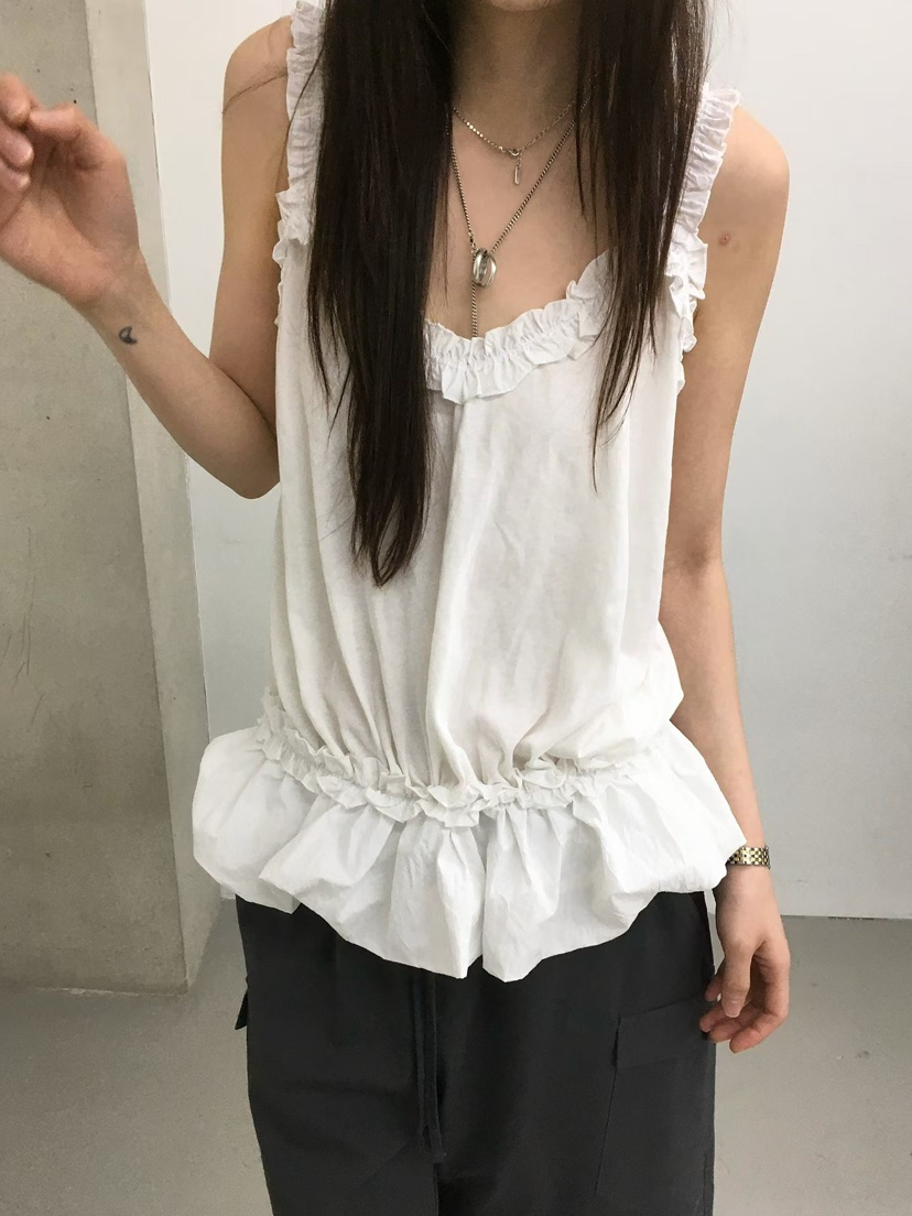 MINIMUZE東大門實拍韓國女裝新品26夏季熱賣人氣吊帶背心MINIMUZE吊帶/背心