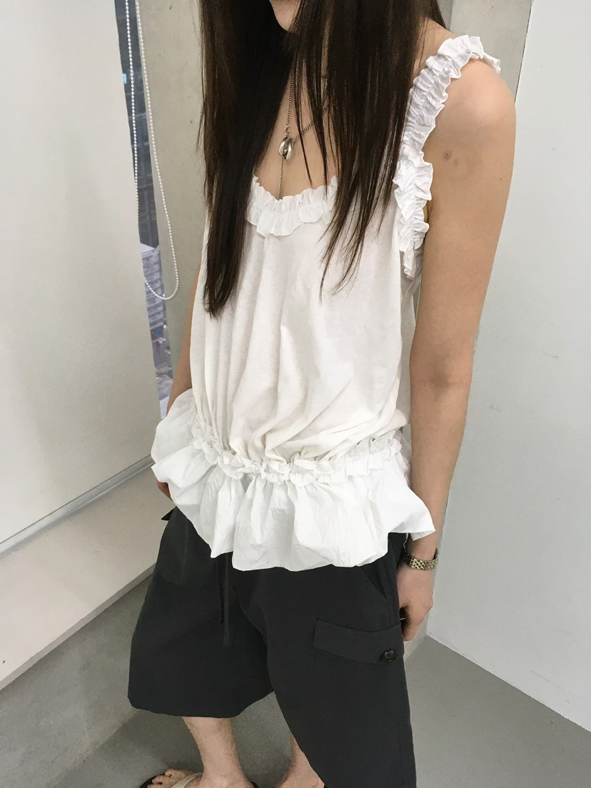 MINIMUZE東大門實拍韓國女裝新品26夏季熱賣人氣吊帶背心MINIMUZE吊帶/背心