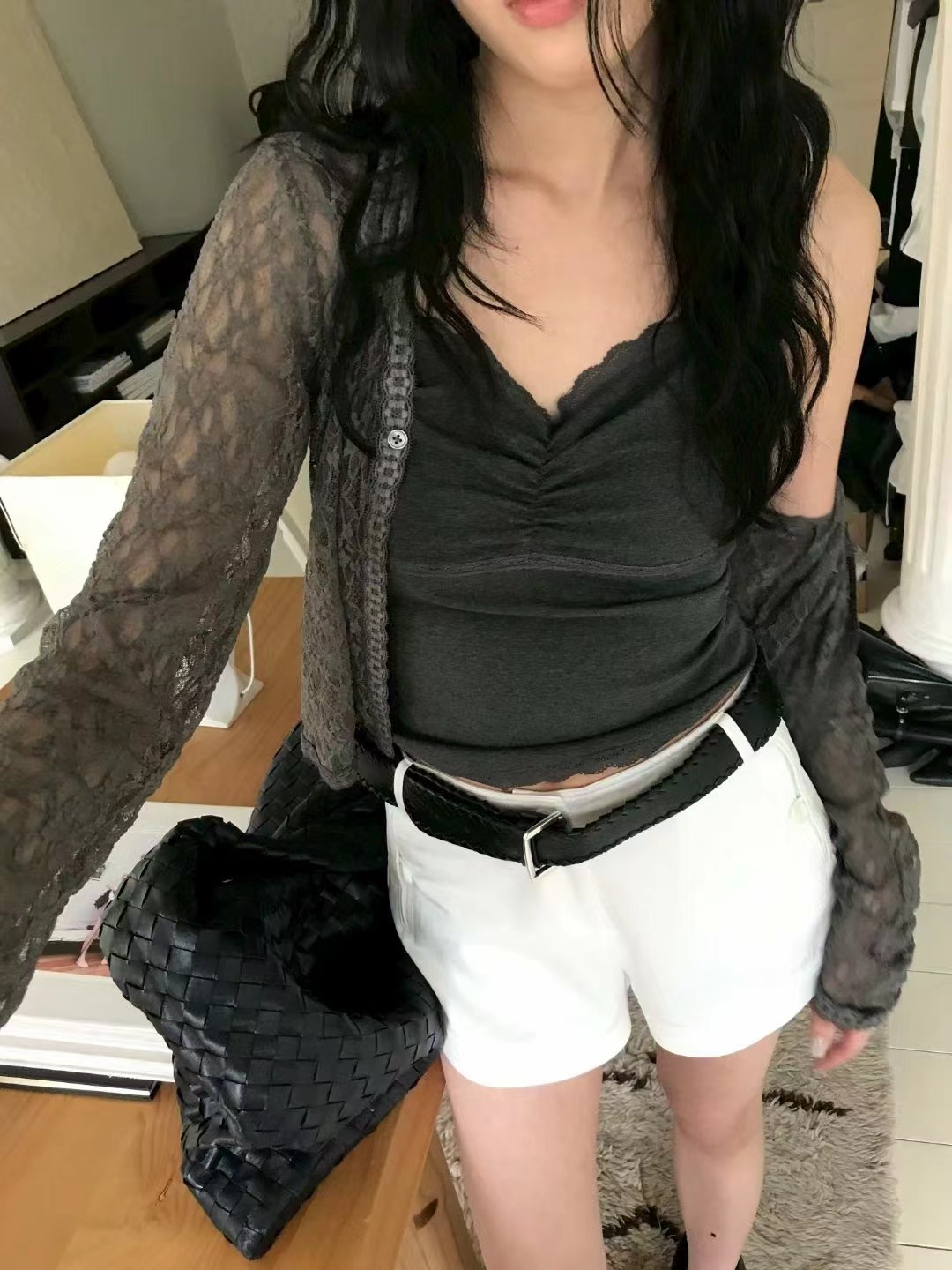 AVANDACE東大門實拍韓國女裝新款26夏季時尚熱賣職業長袖T恤AVANDACE長袖T恤