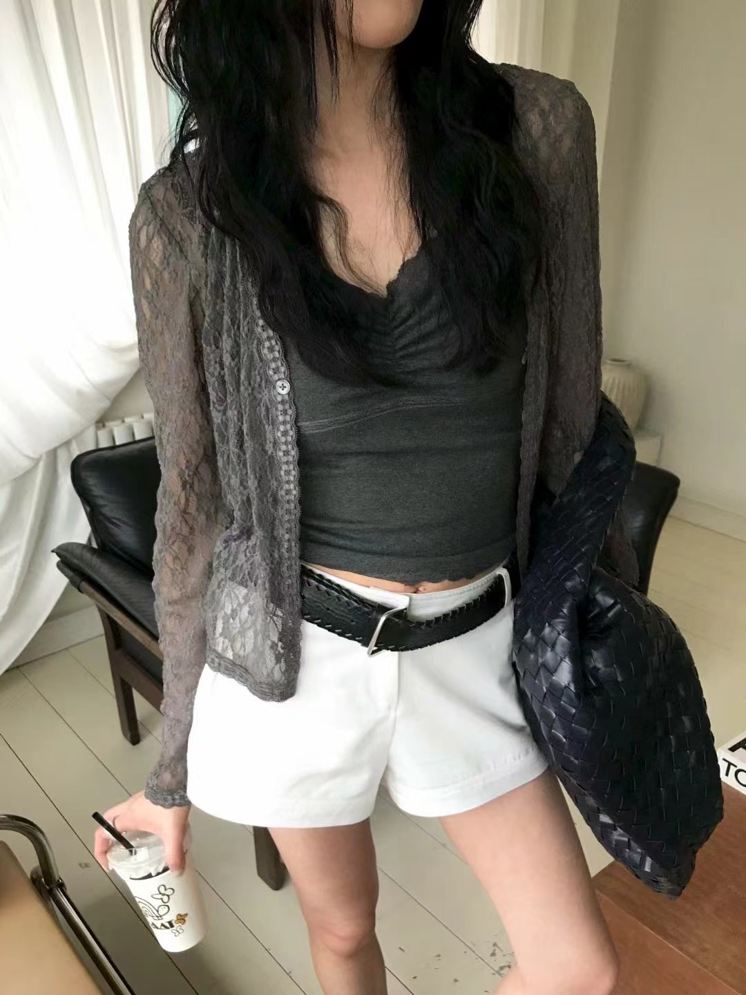 AVANDACE東大門實拍韓國女裝新款26夏季時尚熱賣職業長袖T恤AVANDACE長袖T恤圖色2