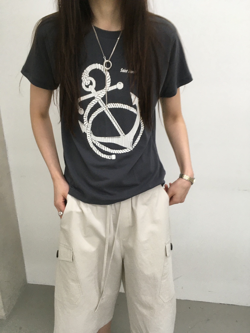 MINIMUZE韓國代購女士新款26夏季時尚26春夏人氣休閑T恤復古MINIMUZET恤