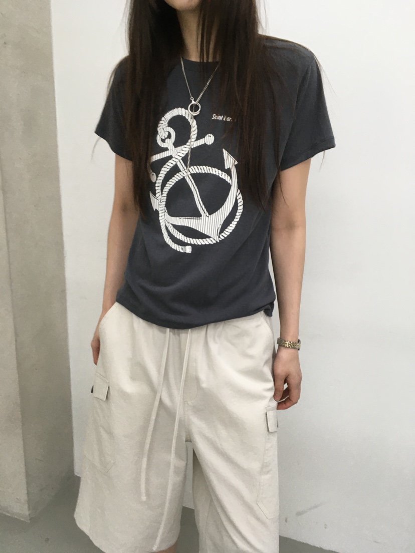 MINIMUZE韓國代購女士新款26夏季時尚26春夏人氣休閑T恤復古MINIMUZET恤