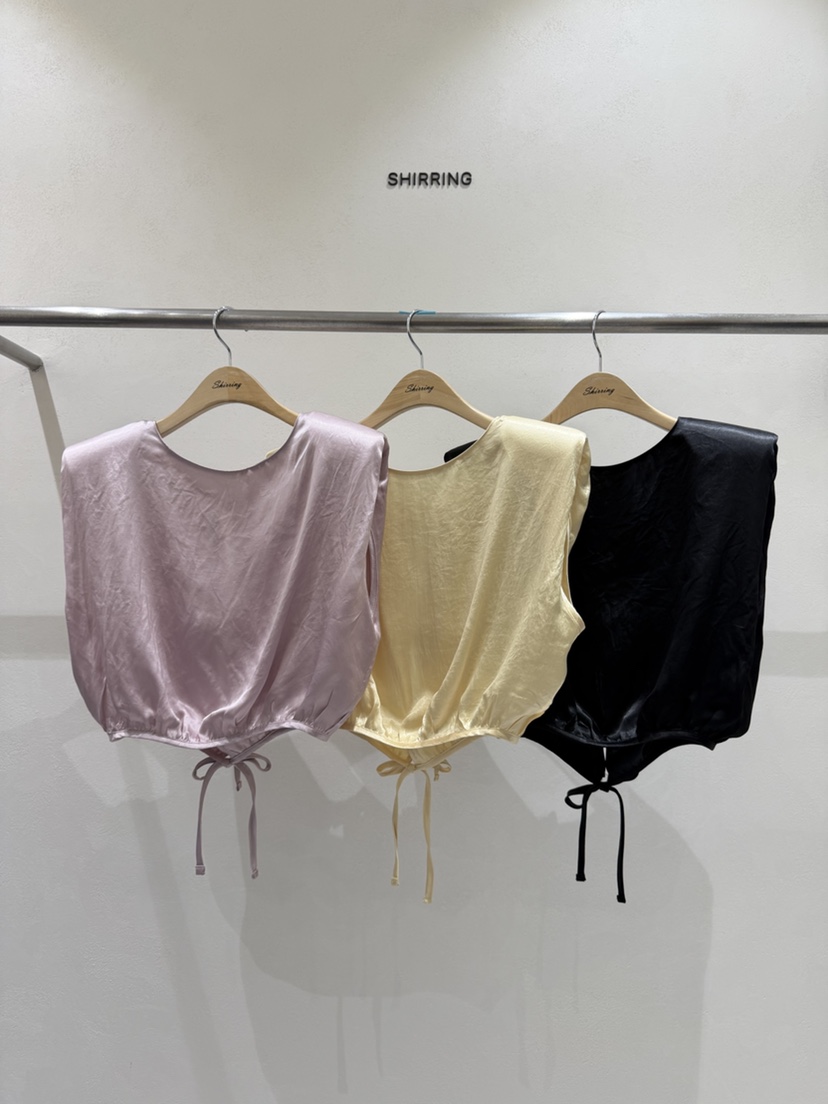 SHIRRING韓國直郵女士新品休閑熱賣26夏季推薦人氣吊帶背心SHIRRING吊帶/背心