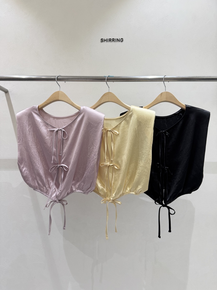 SHIRRING韓國直郵女士新品休閑熱賣26夏季推薦人氣吊帶背心SHIRRING吊帶/背心