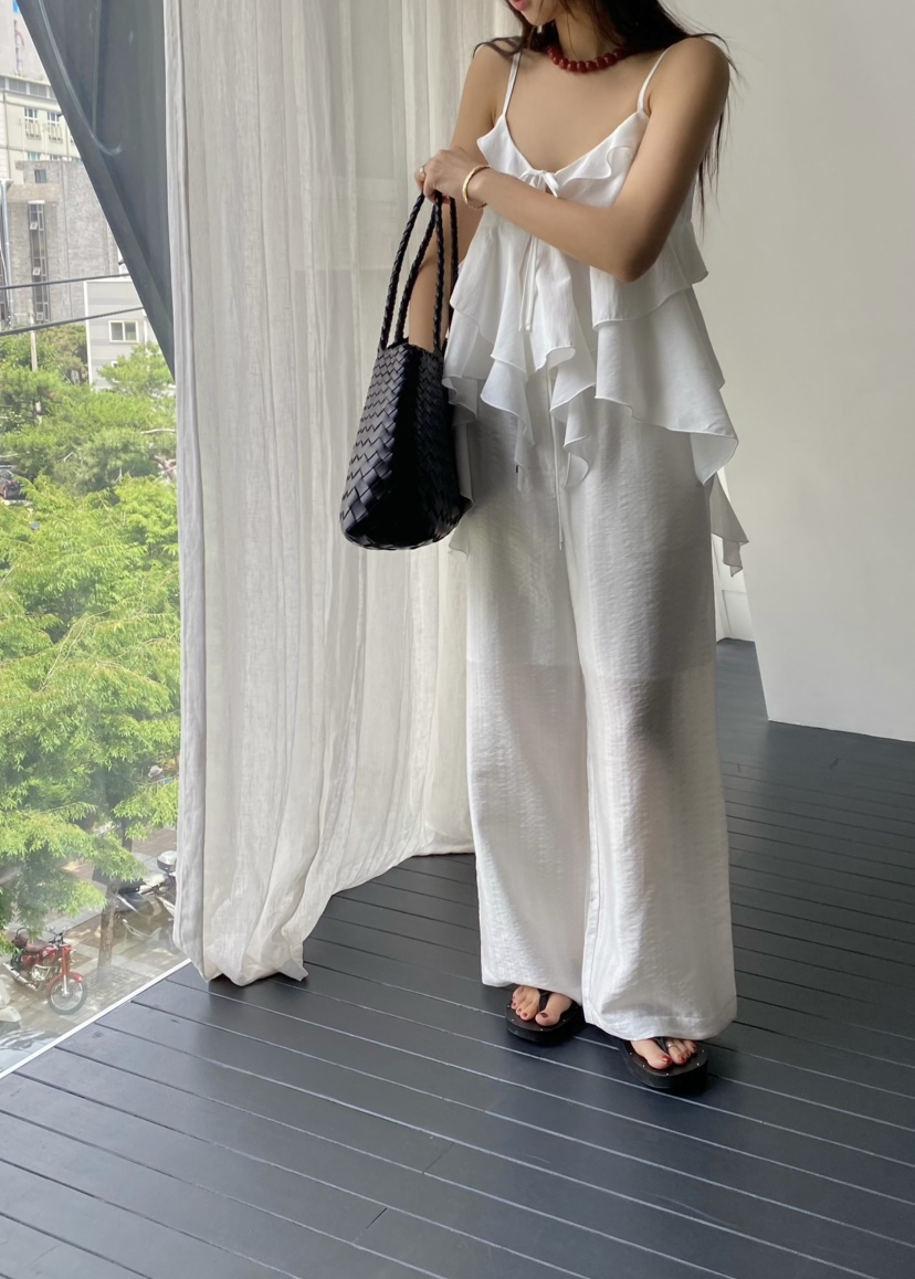 OUPPT韓國直郵女裝新品熱賣時尚推薦26春夏人氣休閑休閑褲OUPPT休閑褲