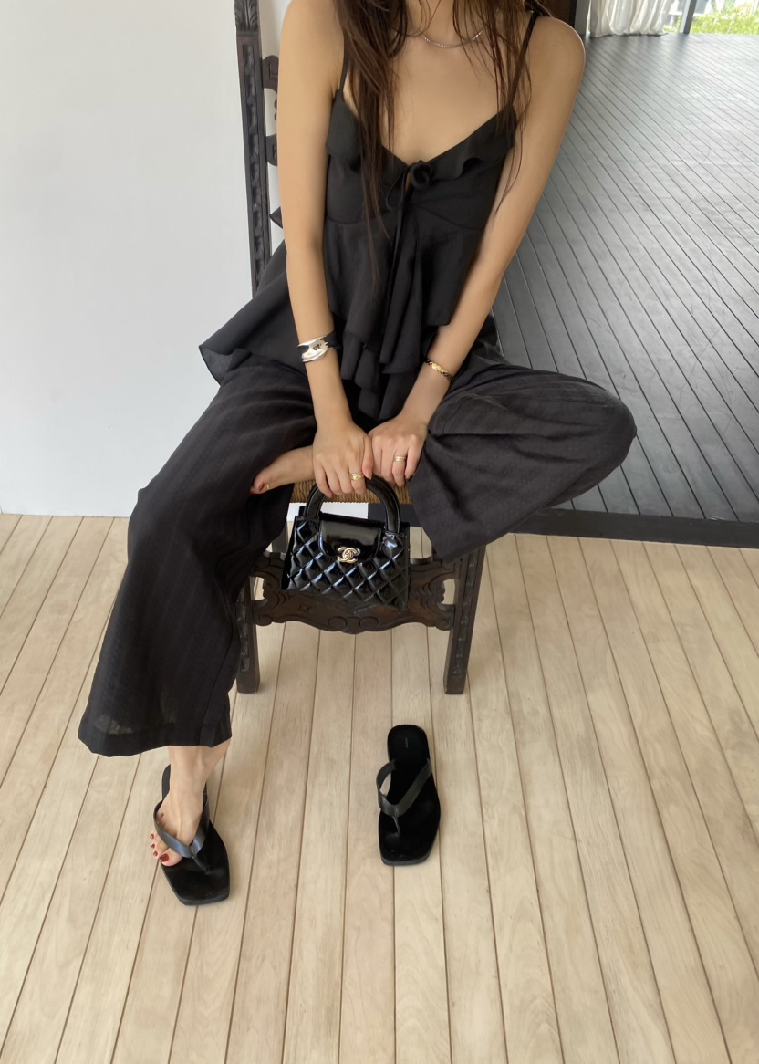 OUPPT韓國直郵女裝新品熱賣時尚推薦26春夏人氣休閑休閑褲OUPPT休閑褲