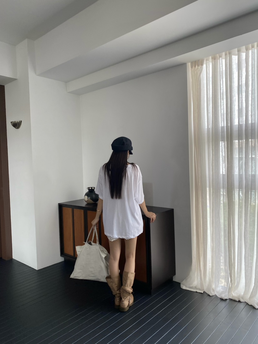 OUPPT韓國代購女士新品職業熱賣26春夏時尚26夏季休閑T恤OUPPTT恤