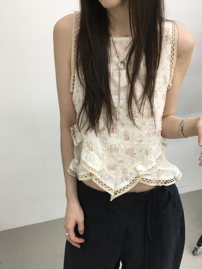 MINIMUZE韓國直郵女裝新品26春夏休閑時尚職業推薦吊帶背心MINIMUZE吊帶/背心