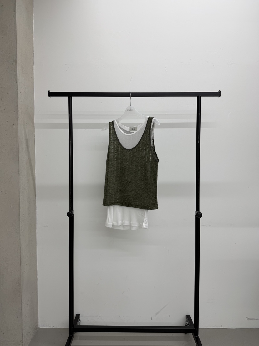 MINIMUZE韓國直郵女裝新品26夏季人氣休閑職業吊帶背心透視MINIMUZE吊帶/背心圖色3