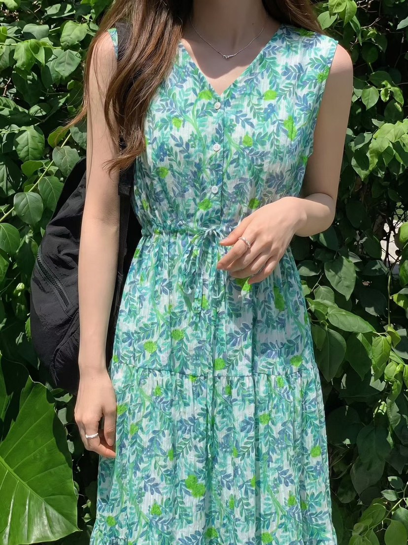 OLA韓國東大門直郵女士新品職業26夏季熱賣時尚連衣裙OPSmellor/OLA連衣裙