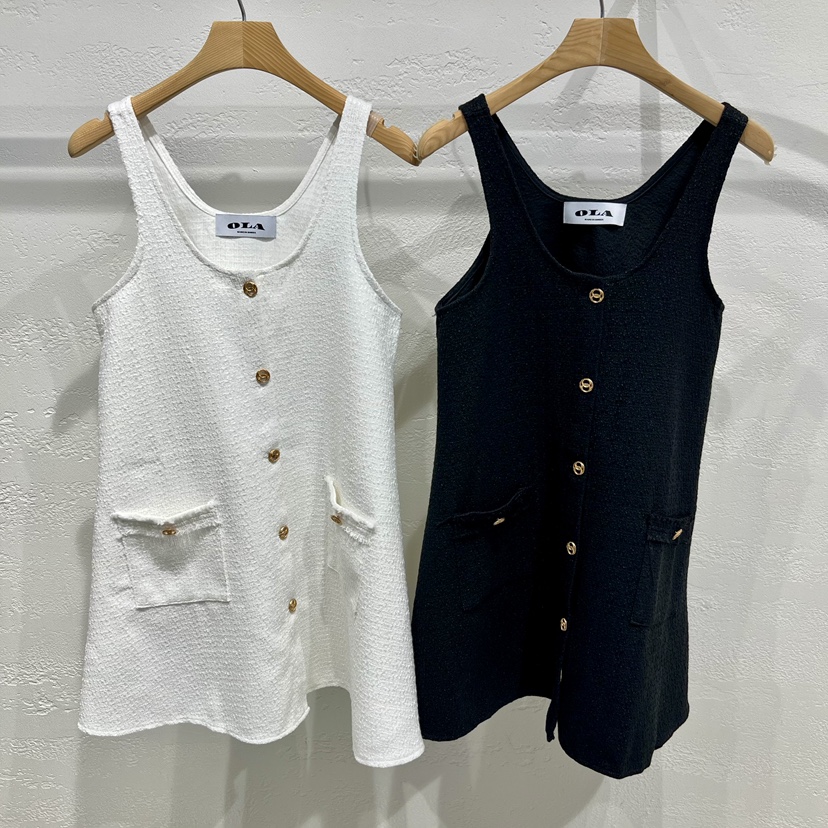 OLA韓國代購女裝新款休閑職業26春夏熱賣26夏季連衣裙OPSmellor/OLA連衣裙
