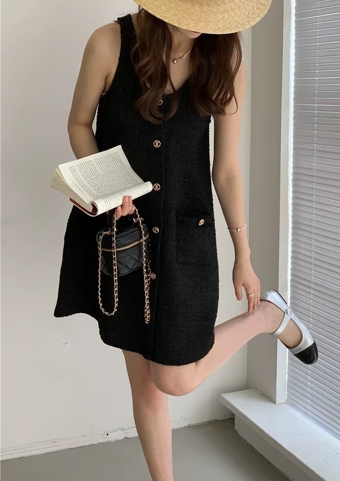 OLA韓國代購女裝新款休閑職業26春夏熱賣26夏季連衣裙OPSmellor/OLA連衣裙