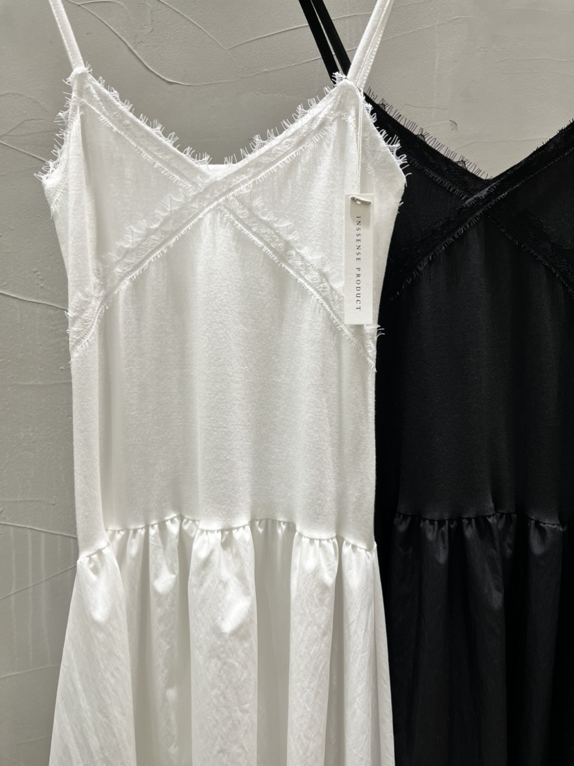 INSSENSE-A韓國東大門代購女士新品推薦26夏季連衣裙蕾絲INSSENSE-A連衣裙