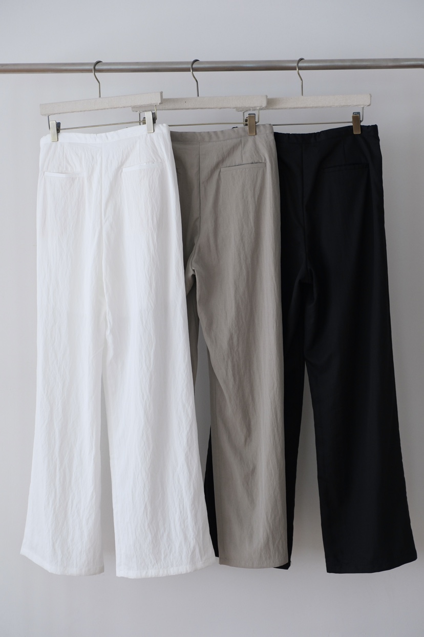 SORBET/FLAT WHITE韓國直郵實拍女士新款時尚26春夏休閑褲SORBET/FLAT WHITE休閑褲