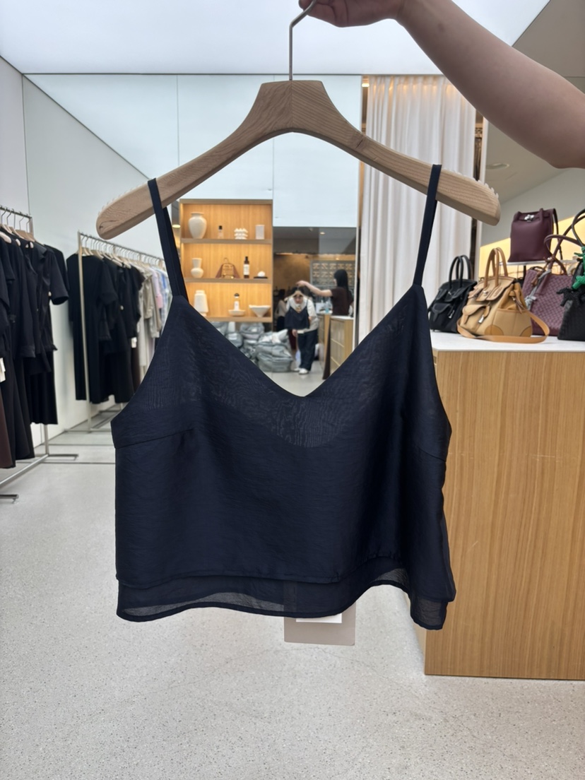 JUJU韓國直郵女士新品熱賣推薦時尚休閑職業人氣吊帶背心JUJU吊帶/背心圖色2