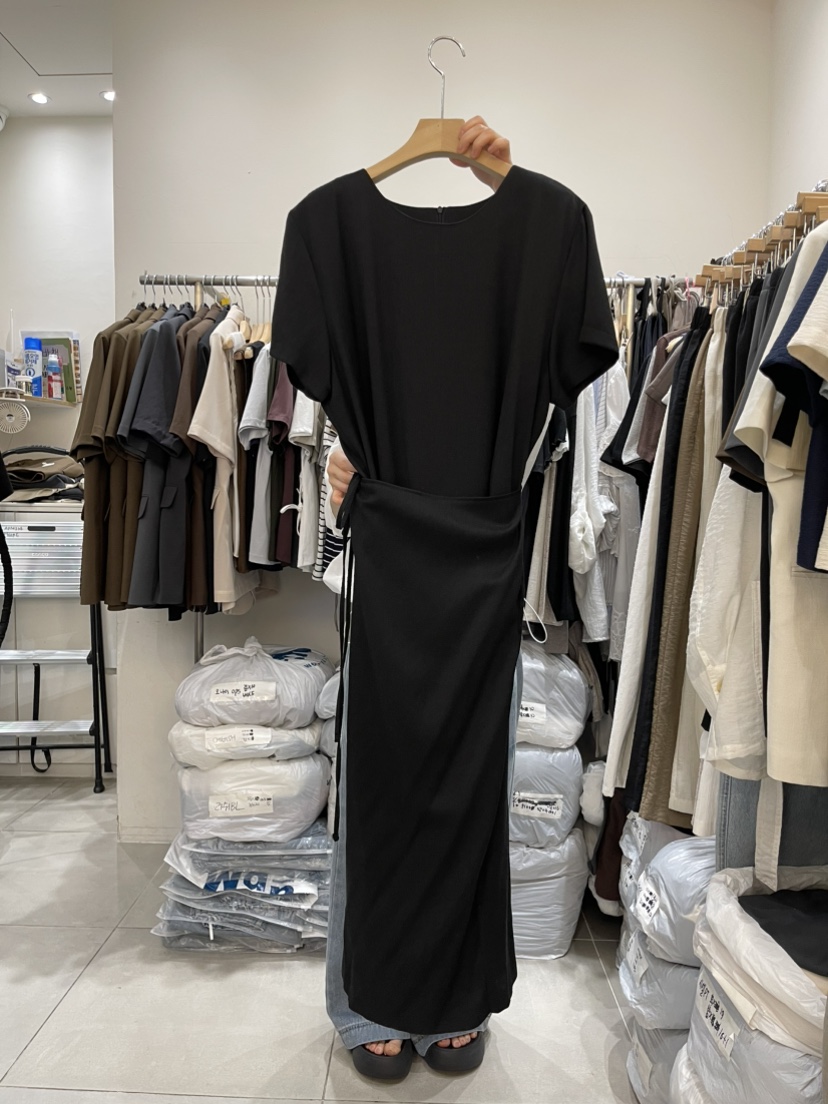 HEIZE韓國直郵女士新品熱賣時尚推薦26春夏連衣裙OPS披肩亞麻HEIZE連衣裙圖色3