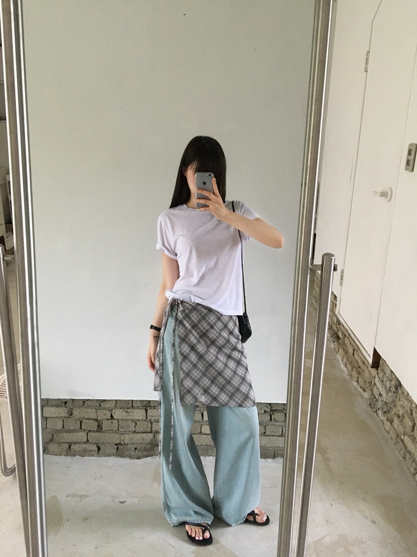 LEGACY韓國代購女士新品職業26春夏推薦26夏季人氣休閑短裙LEGACY短裙