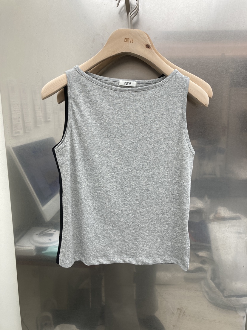 CURVY韓國代購女裝新品26春夏熱賣時尚推薦職業人氣吊帶背心CURVY吊帶/背心圖色2