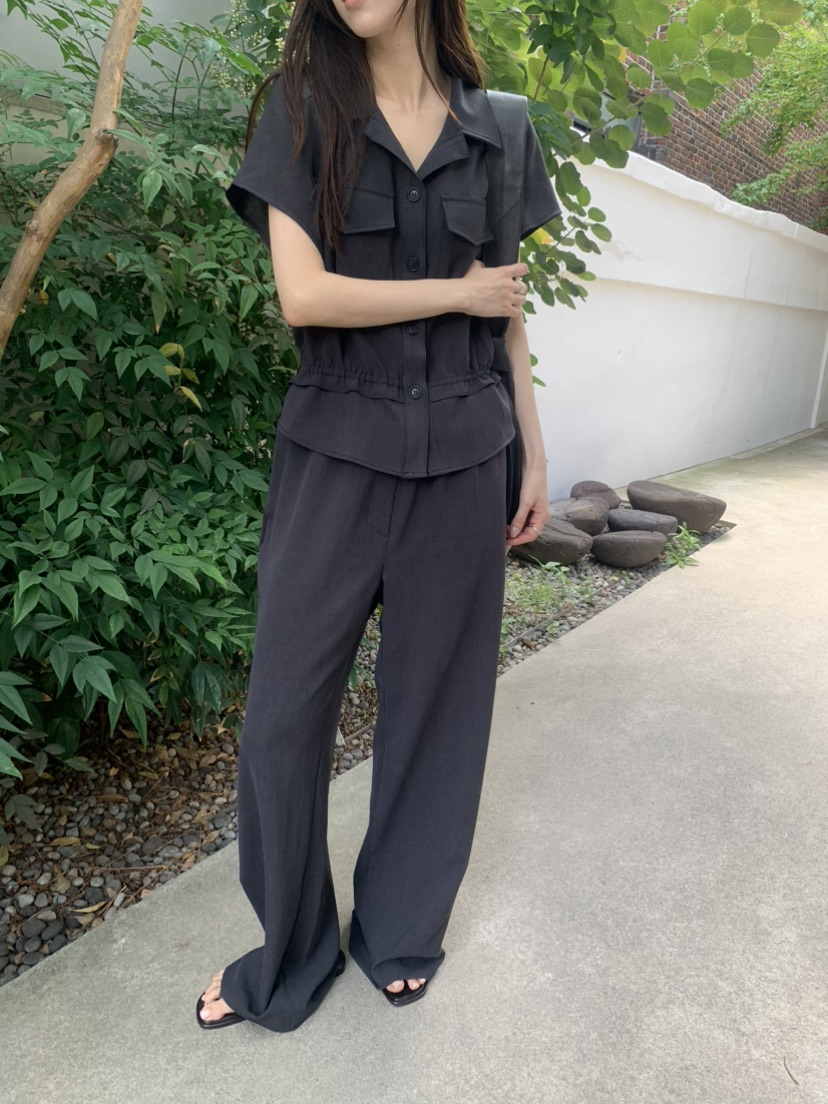 LE AVE韓國代購女裝新款推薦26夏季人氣時尚26春夏休閑褲LE AVE休閑褲