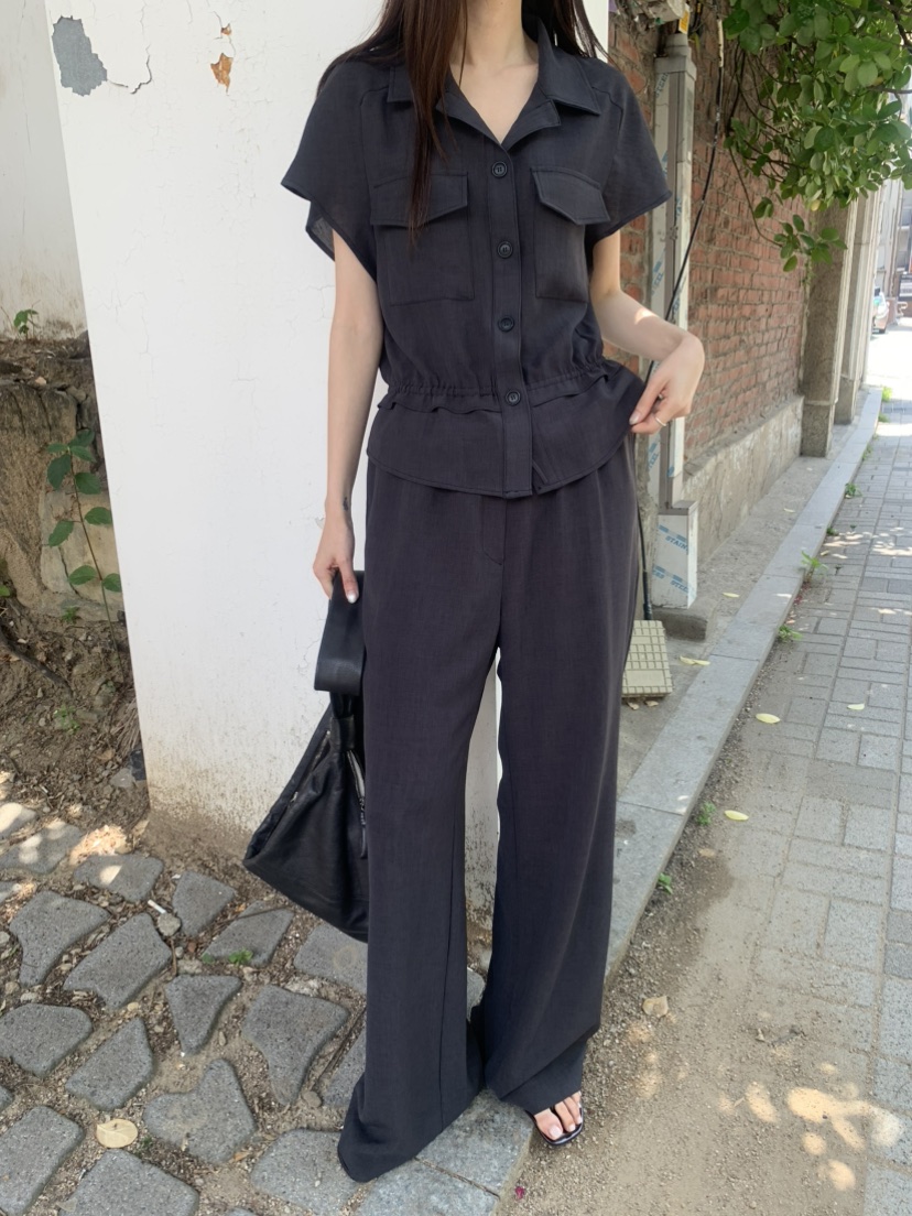 LE AVE韓國代購女裝新款推薦26夏季人氣時尚26春夏休閑褲LE AVE休閑褲