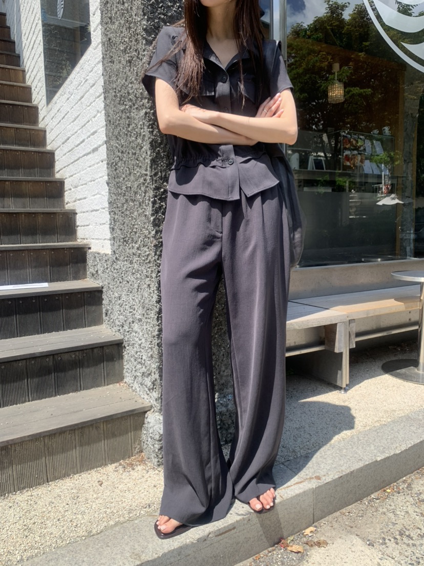 LE AVE韓國代購女裝新款推薦26夏季人氣時尚26春夏休閑褲LE AVE休閑褲