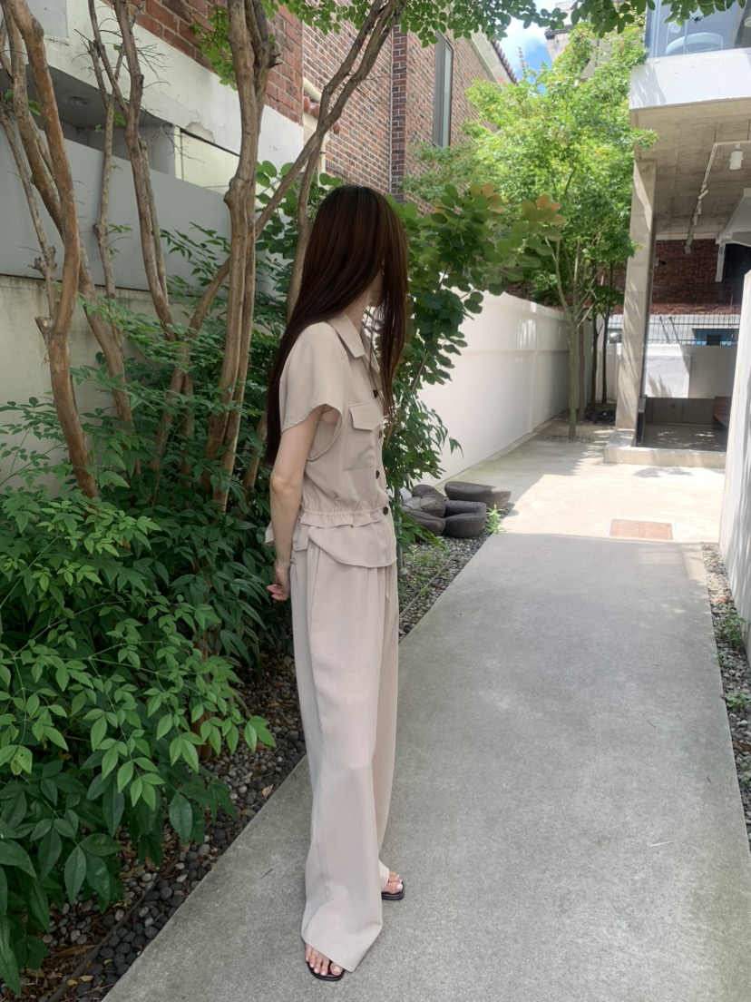 LE AVE韓國代購女裝新款推薦26夏季人氣時尚26春夏休閑褲LE AVE休閑褲