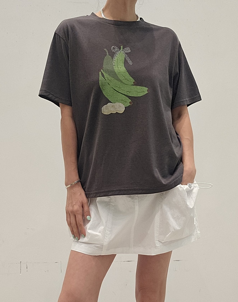 NEOUL韓國東大門直郵女士新品休閑職業時尚熱賣推薦26春夏T恤NEOUL/ahin雙領標簽T恤圖色2