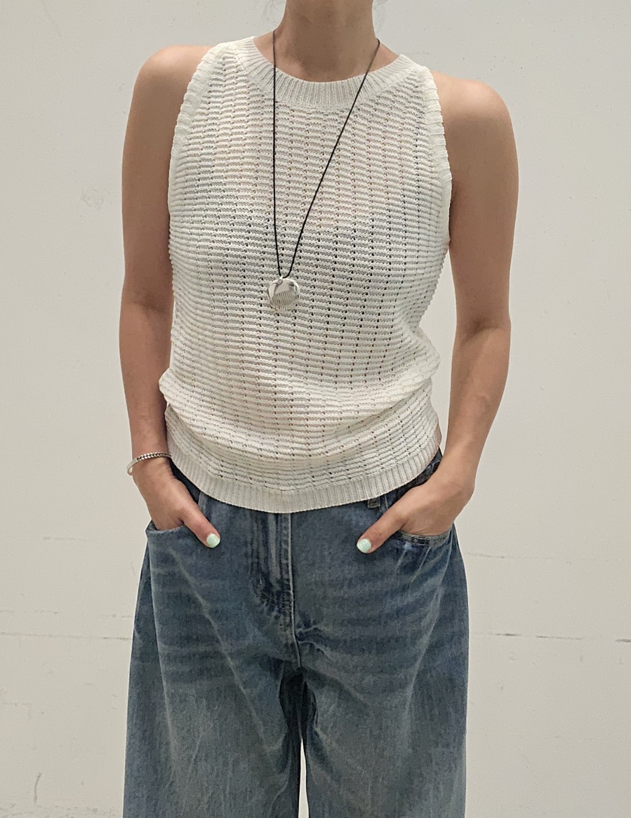 NEOUL韓國直郵實拍女裝新品熱賣職業推薦時尚吊帶背心圓領NEOUL/ahin雙領標簽吊帶/背心