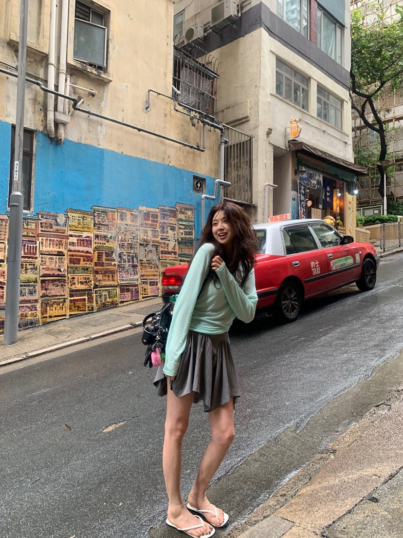 LE AVE韓國直郵女裝新品推薦人氣熱賣休閑26春夏職業短裙LE AVE短裙