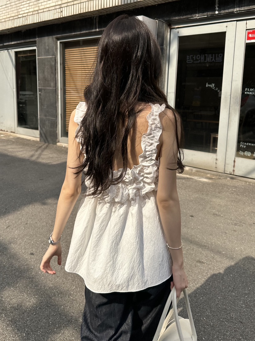 ERUME韓國直郵實拍女士新款推薦職業時尚人氣熱賣吊帶背心ERUME吊帶/背心