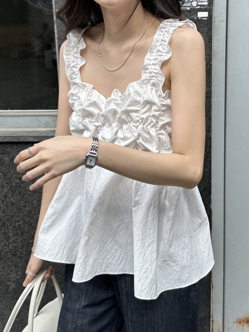 ERUME韓國直郵實拍女士新款推薦職業時尚人氣熱賣吊帶背心ERUME吊帶/背心