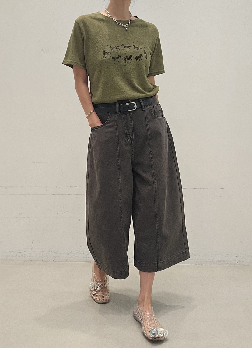 NEOUL韓國東大門直郵女裝新品26夏季熱賣休閑短褲不含腰帶NEOUL/ahin雙領標簽短褲